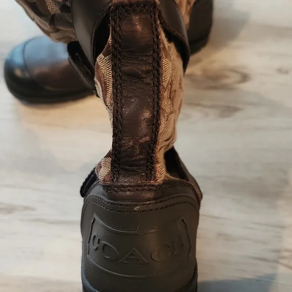 Coach Signature Snow/Rain Boots - Picture 5 of 9